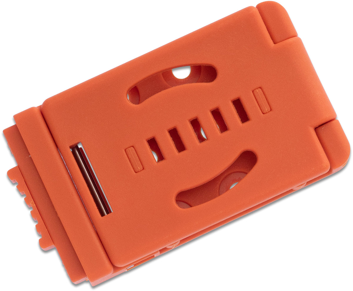 Couteau à lame fixe Amare Knives Peak orange, vue 2