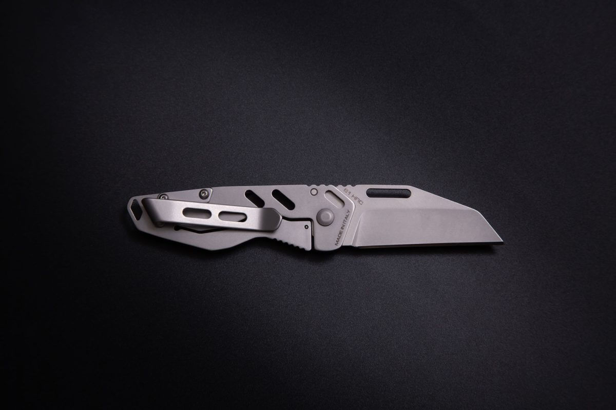 Extrema Ratio Ant Black M390 mini folding knife, view 2