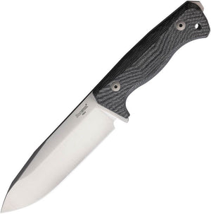 LionSteel T6 micarta fixed-blade knife