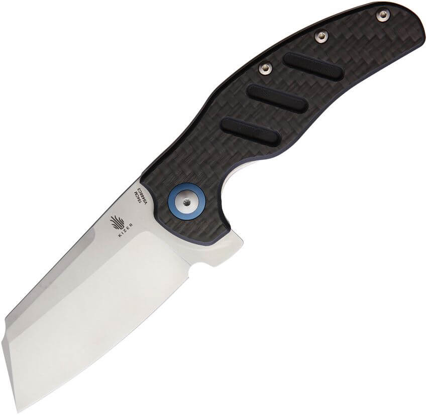 Pocket knife Kizer Sheepdog Linerlock carbon fibre