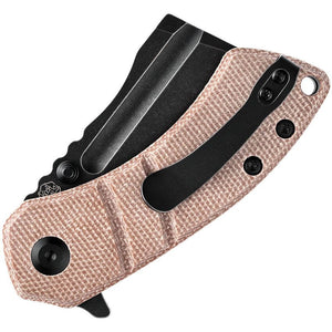 Taschenmesser Kansept Korvid Cleaver braun, Ansicht 3