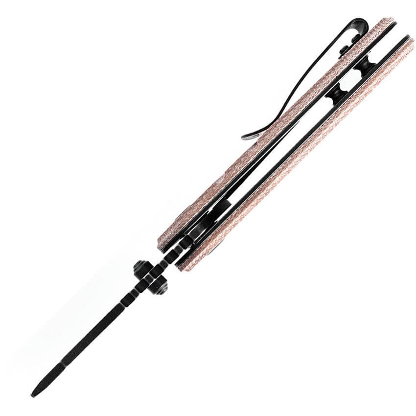 Taschenmesser Kansept Korvid Cleaver braun, Ansicht 2