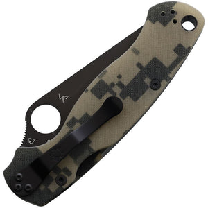 Spyderco Paramilitary 2 Camo folding knife, view 2
