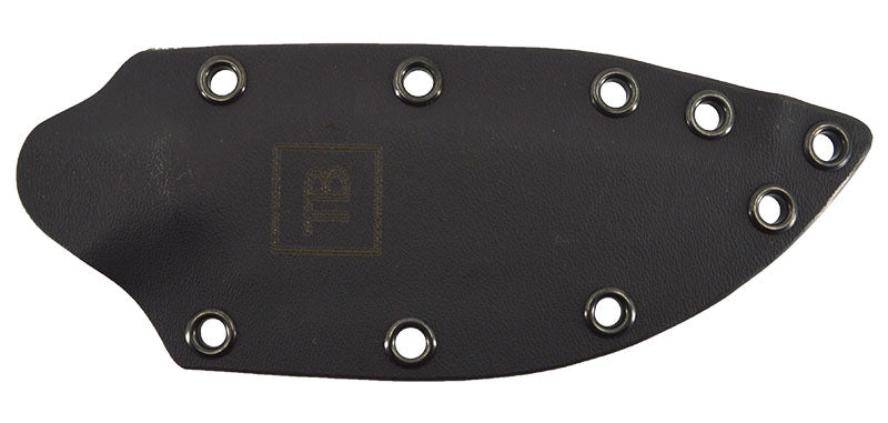 Messer mit feststehender Klinge TB Outdoor Commandeur schwarz, Ansicht 2