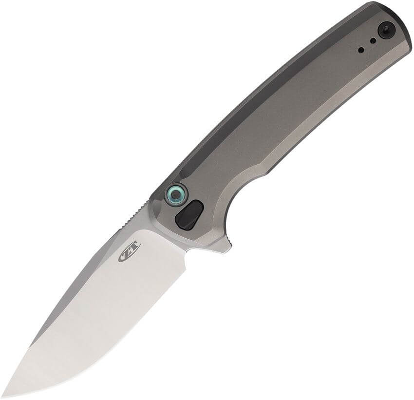 Pocket knife Zero Tolerance 0044 Button Lock titanium