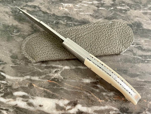 Artisan knife Julien Baillon Yatagan warthog, view 3