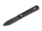 Fixed-blade knife Böker BFF Packlite Allblack Stargaze