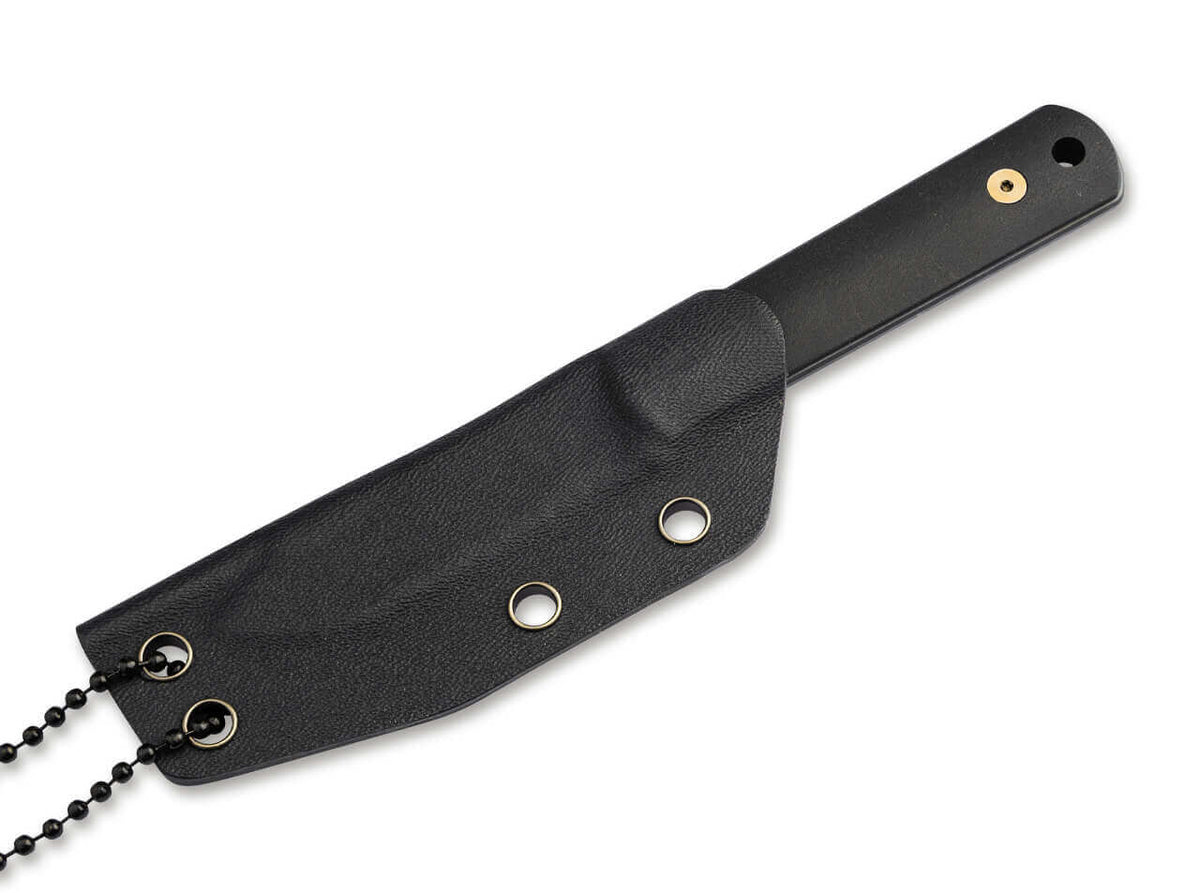 Fixed-blade knife Böker BFF Packlite Allblack Stargaze, view 3