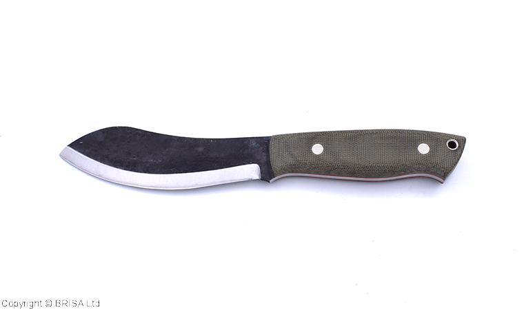 Brisa Nessmuk 125 micarta bushcraft knife