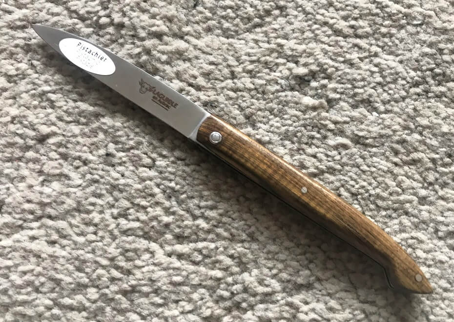 Regionales Messer Le Capucin Pistazienholz 10 cm