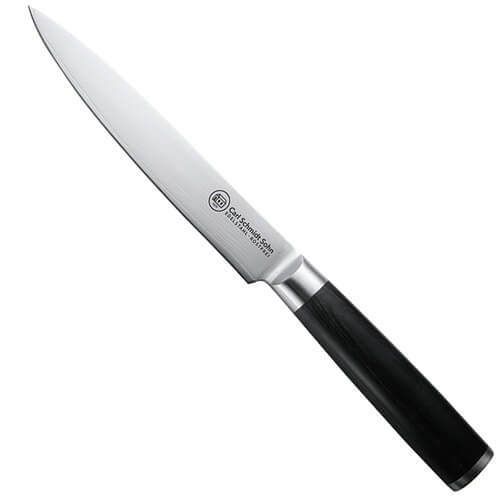 Damascus slicing knife Carl Schmidt Sohn Konstanz