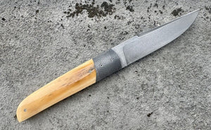 Knife Thierry Chevron Old School wootz mammoth, view 2