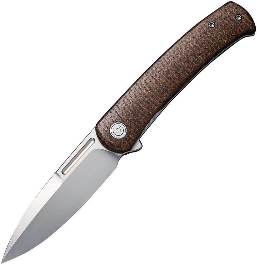 Taschenmesser Civivi Cetos Micarta braun