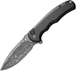 Civivi Praxis Button Lock Damascus pocket knife
