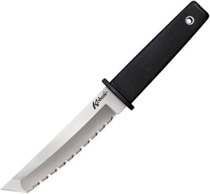 Messer mit feststehender Klinge Cold Steel Kobun Tanto mit Wellenschliff