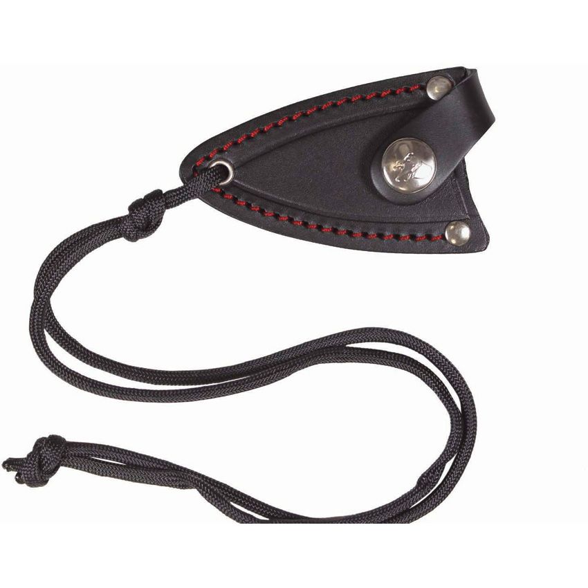 Cudeman Yoda black micarta neck knife, view 2