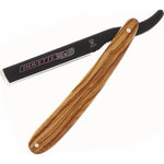Replaceable-blade razor Dovo Shavette olive wood