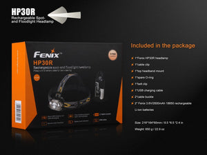 LED-Stirnlampe Fenix HP30R mit 1750 Lumen, Ansicht 8