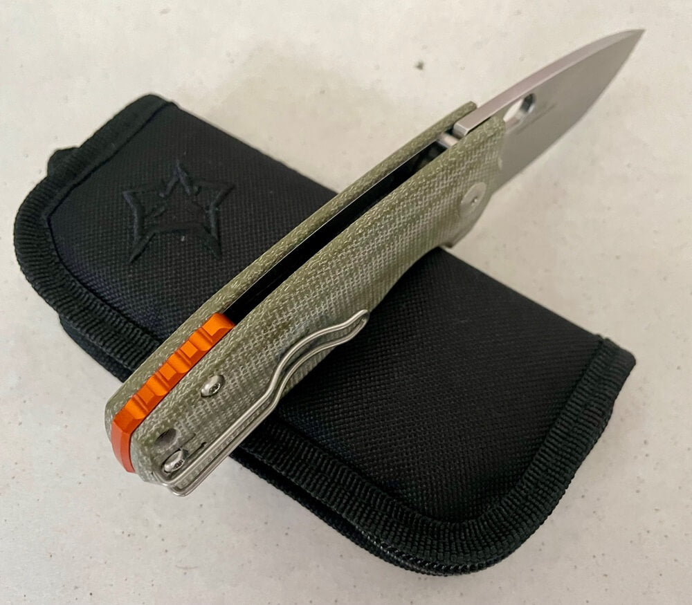 Taschenmesser Fox Core Micarta Grün, Ansicht 2