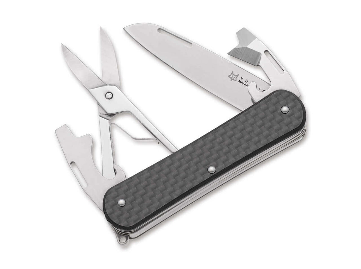 Fox Vulpis 130-F4 Carbon pocket knife