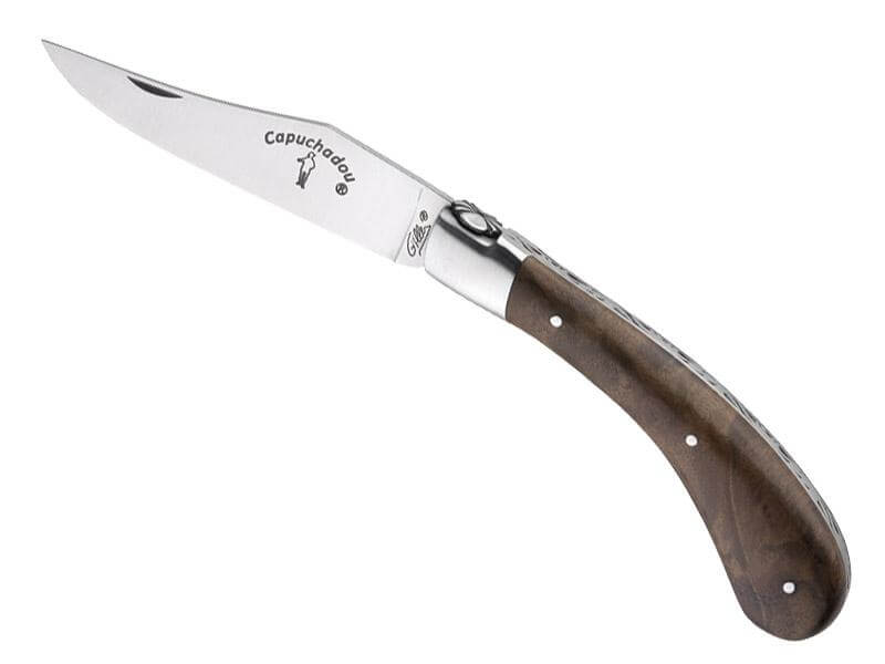 Folding knife Gilles Capuchadou walnut 10 cm