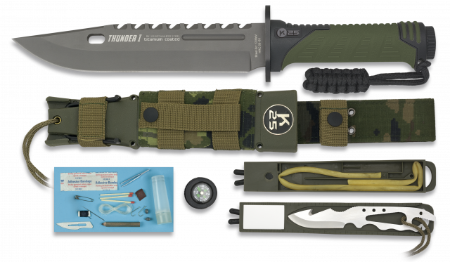 K25 Thunder Jungle 32019 survival knife