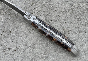 Laguiole en Aubrac Damast Mammutbackenzahn, Ansicht 4