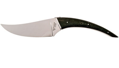 Käsemesser Laguiole en Aubrac Le Buron Ebenholz