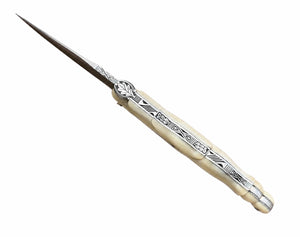 Jérôme Lamic pigeon wing Laguiole knife, view 4