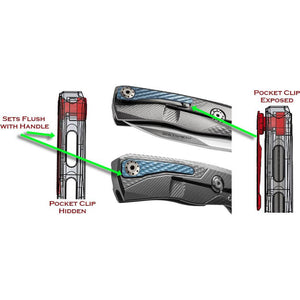 Pocket knife Lion Steel ROK black aluminium, view 2