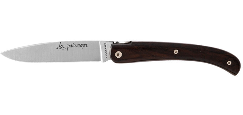 Regional knife Lou Paloumayre ebony Lataste