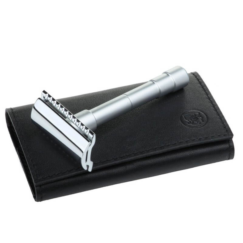 Safety razor in case Merkur Travel Solingen, view 2