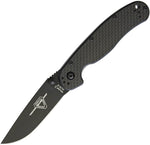 Ontario RAT II Carbon Fiber folding knife
