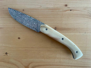 Klappmesser Thibaut Pecheux Damasteel Warzenschwein