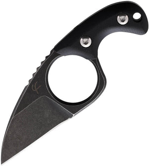 Fred Perrin Shorty Black neck knife