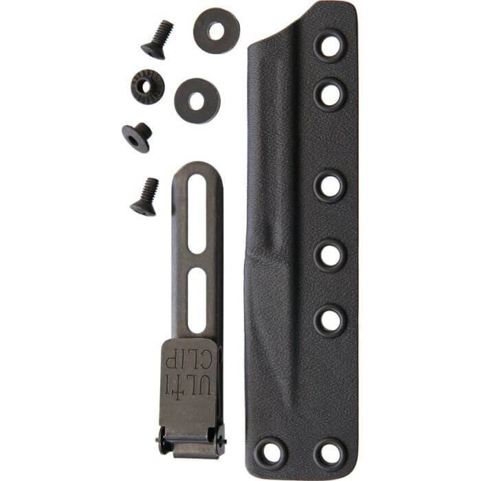 Messer mit feststehender Klinge Bastinelli Picoeur Cerakote schwarz, Ansicht 3