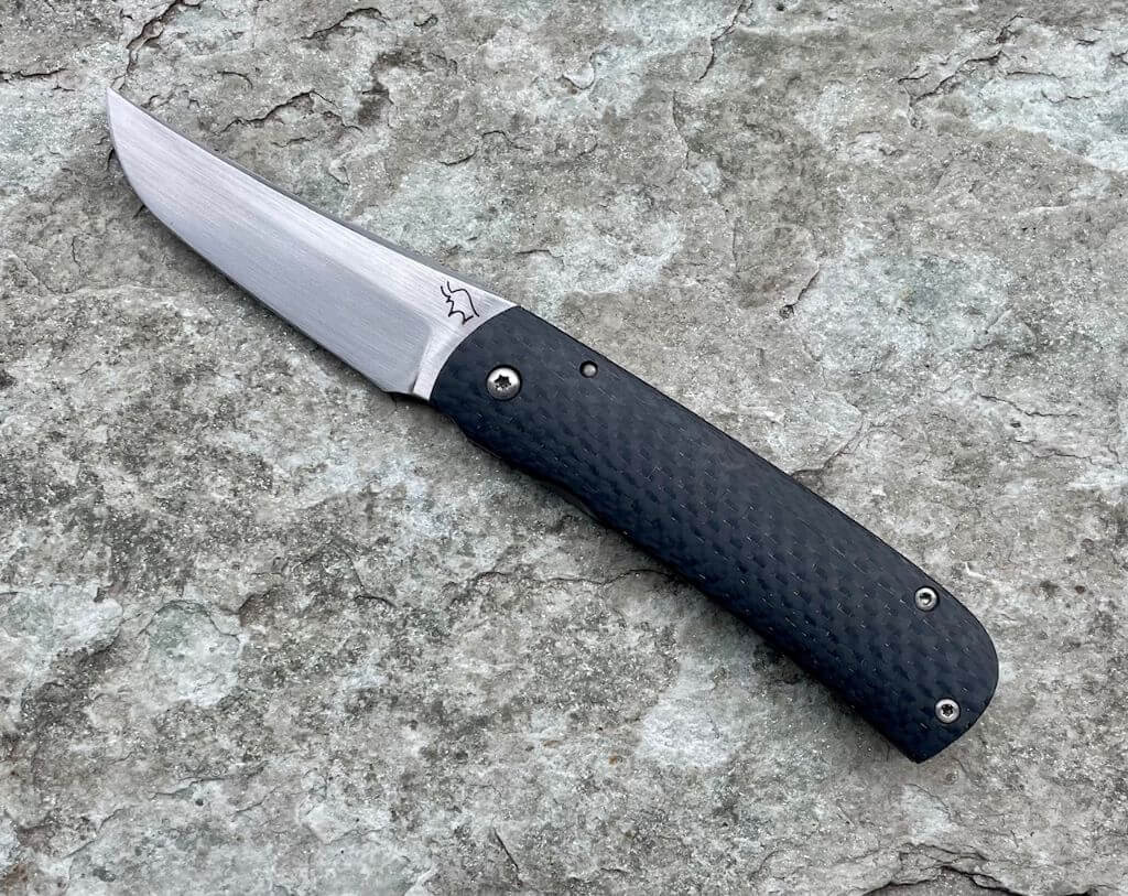 Handwerkermesser Guy Poggetti Carbon Titan