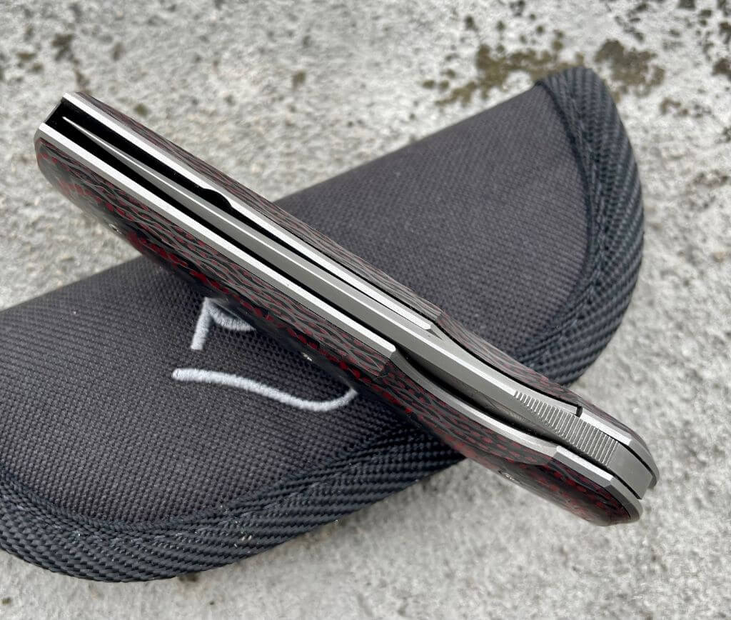 Handwerkermesser Guy Poggetti Mangaflip Carbon, Ansicht 4