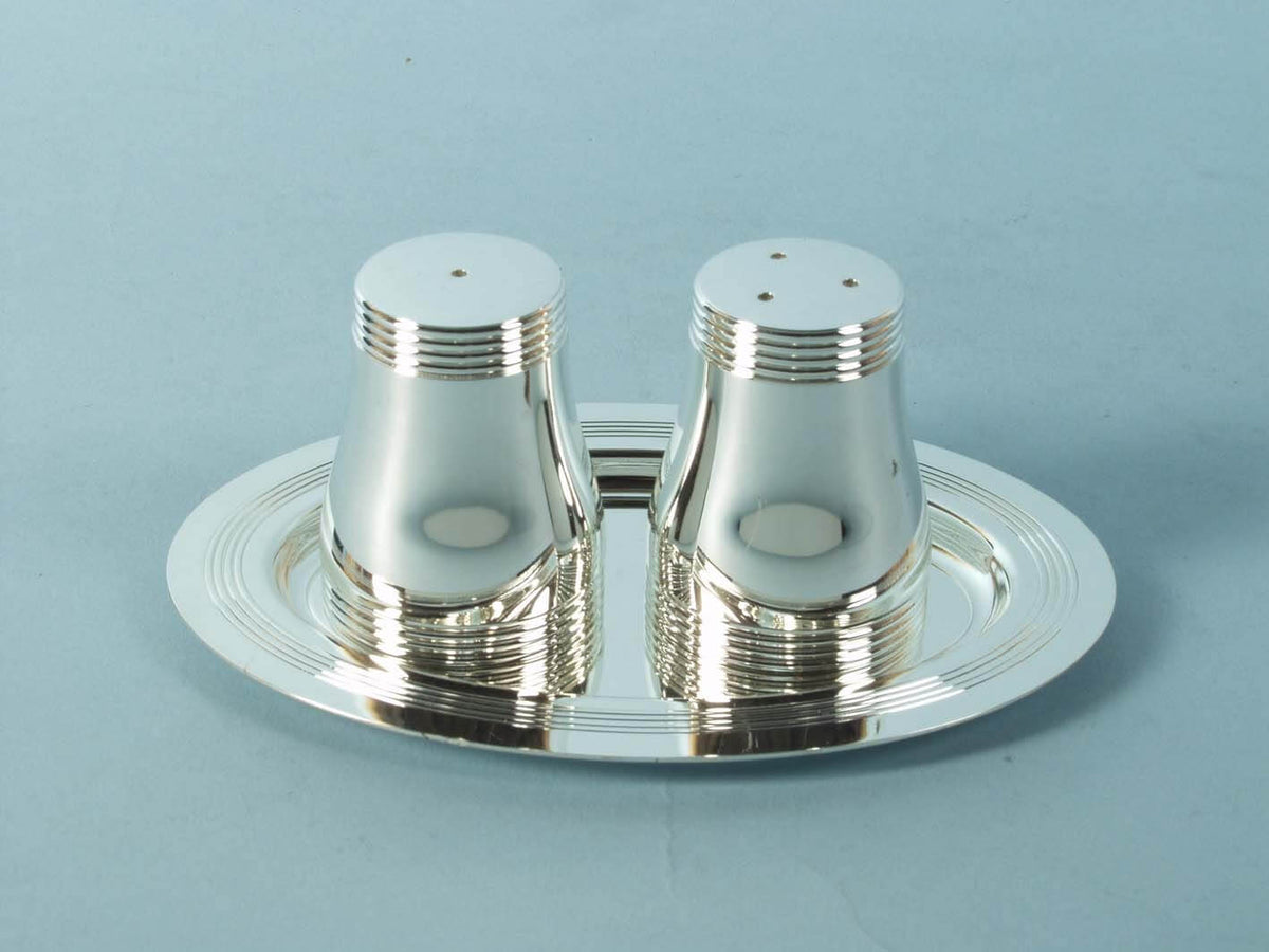 Salz- und Pfefferstreuer 816148, versilbertes Metall