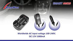 AMPMAX 18650 battery charger