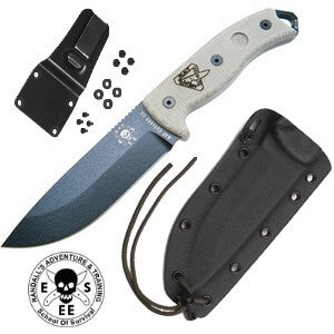 Survival-Messer ESEE 5 schwarze Klinge, Ansicht 2