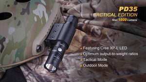LED-Taschenlampe Fenix PD35 Tactical, Ansicht 8
