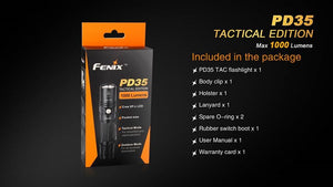 LED-Taschenlampe Fenix PD35 Tactical, Ansicht 10