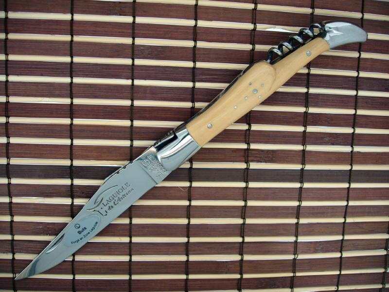 Laguiole de l'Artisan 12 cm boxwood