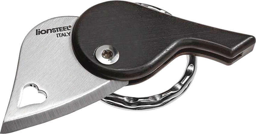Lion Steel LionBeat Heart ebony mini knife