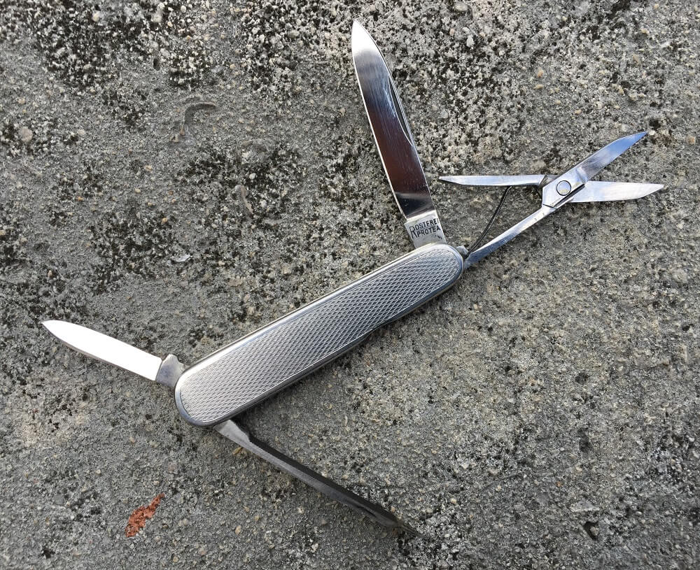 Nagelpflegemesser aus Inox Protea, 5 Funktionen