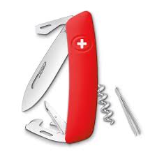 Schweizer Taschenmesser Swiza D03 rot