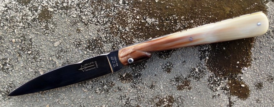 Vendetta Corse knife G. David horn