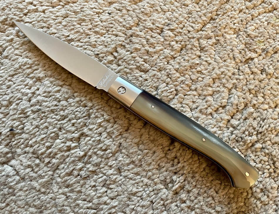 Italienisches Messer Saladini Pattada Horn