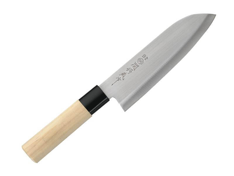 Japanisches Küchenmesser Santoku Japan 17 cm